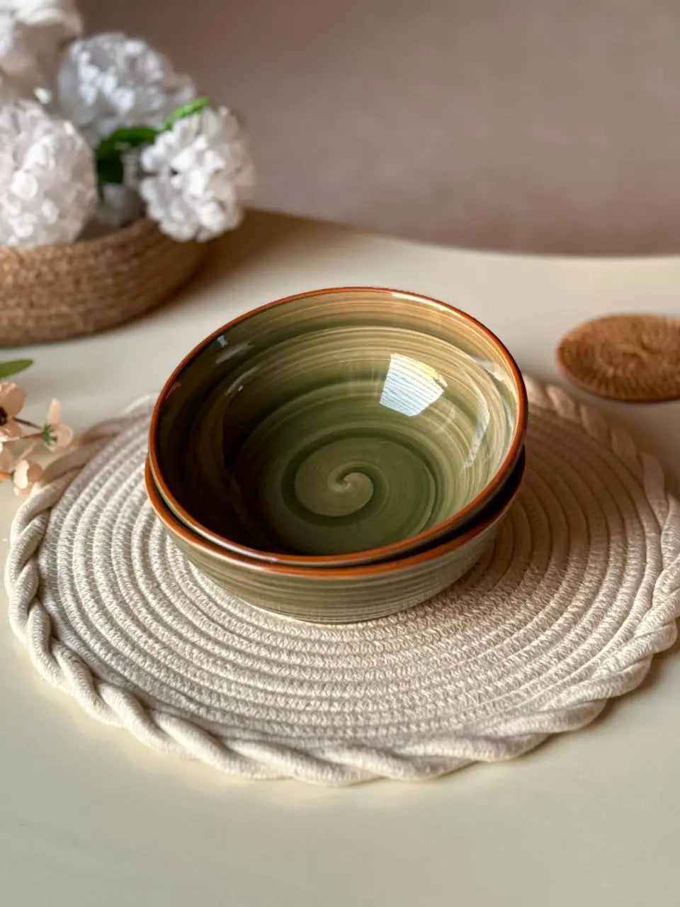 Sage Green Premium Dinner Set - 45 pcs - The Home Palette - 46145.0 - 