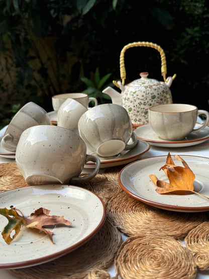 Selin Tea Set - Cloud Grey - The Home Palette - 1349.0 - cups