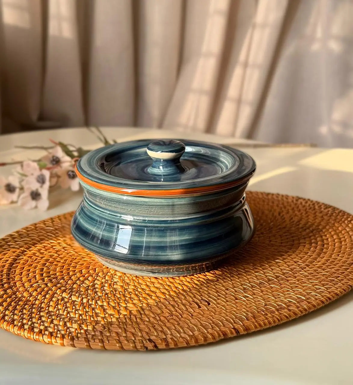 Teal Premium Dinner Set - 45 pcs - The Home Palette - 46145.0 - 