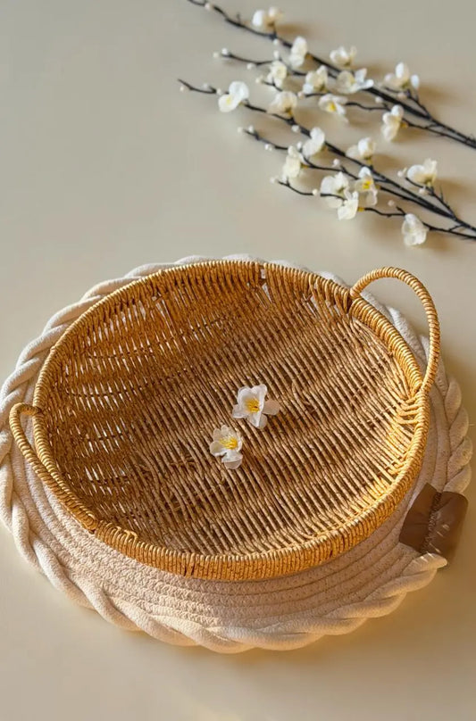 Timeless Rattan Basket - The Home Palette - 1499.0 - Basket