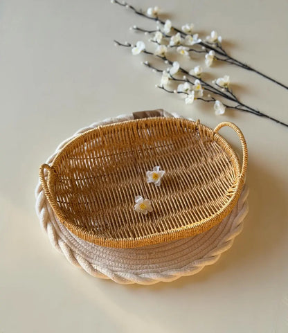 Timeless Rattan Basket - The Home Palette - 1499.0 - Basket