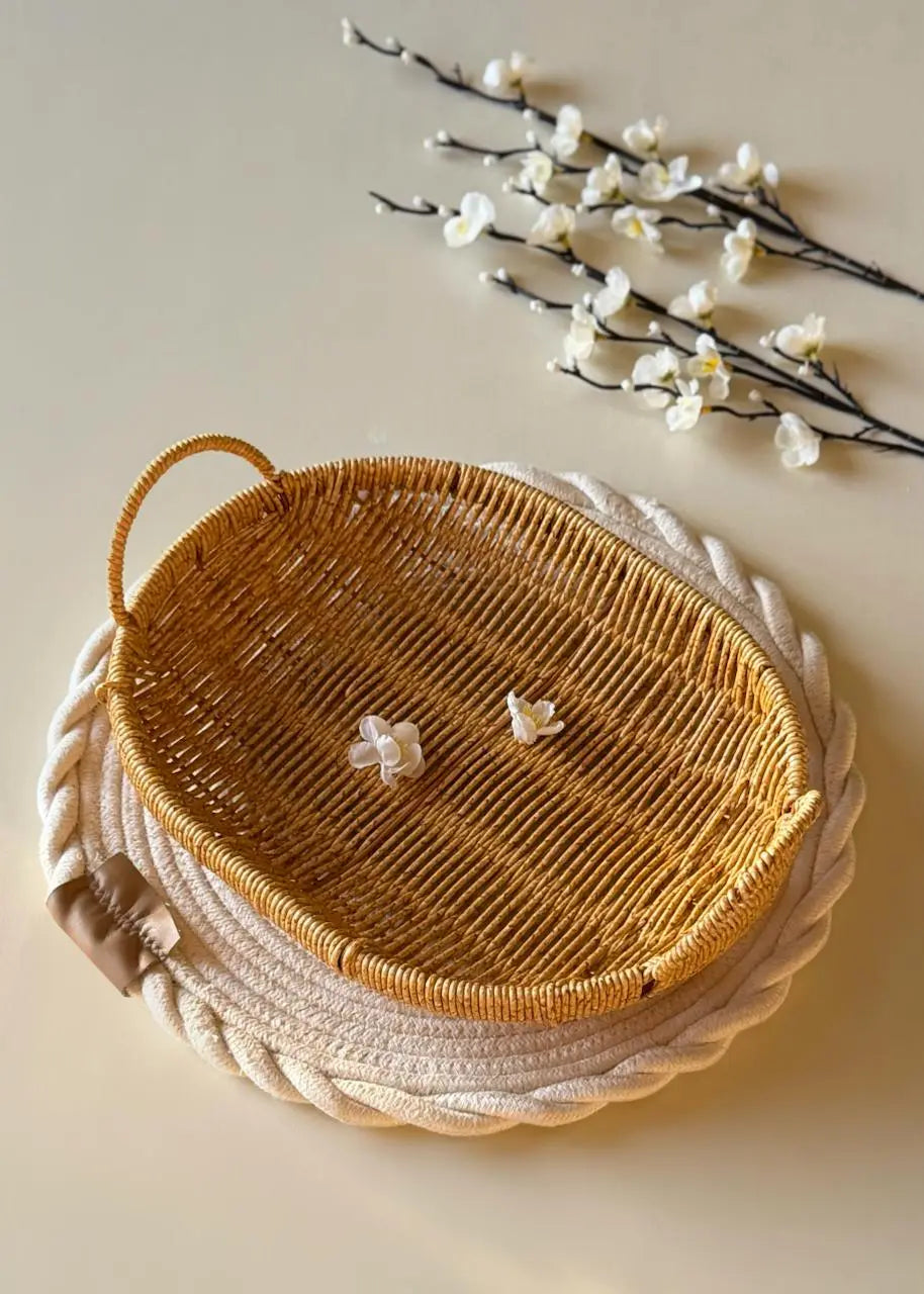 Timeless Rattan Basket - The Home Palette - 1499.0 - Basket