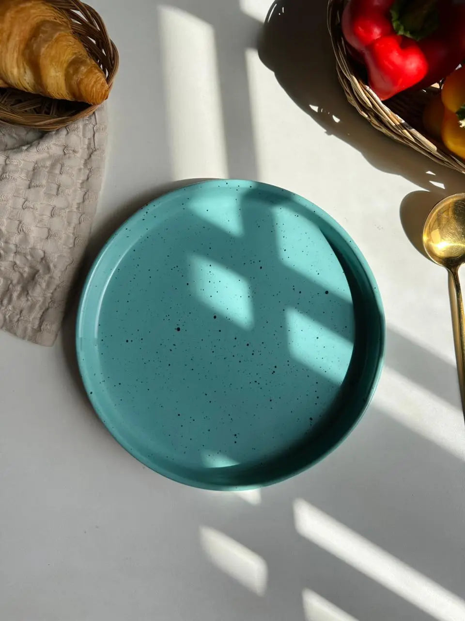 Turquoise Platter - The Home Palette - 549.0 - Platter