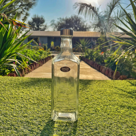 Vintage-Style Glass Bottle (1000 ml) - The Home Palette -  - Bottle