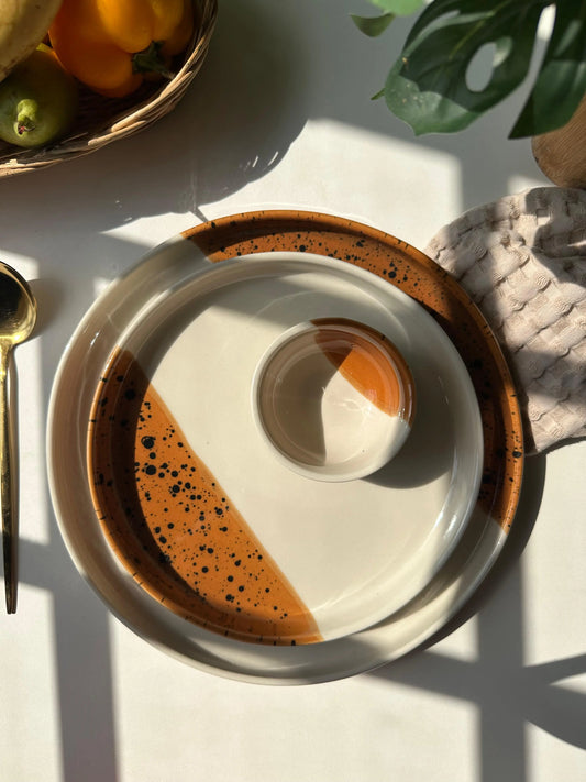 Burnt Maple Platter