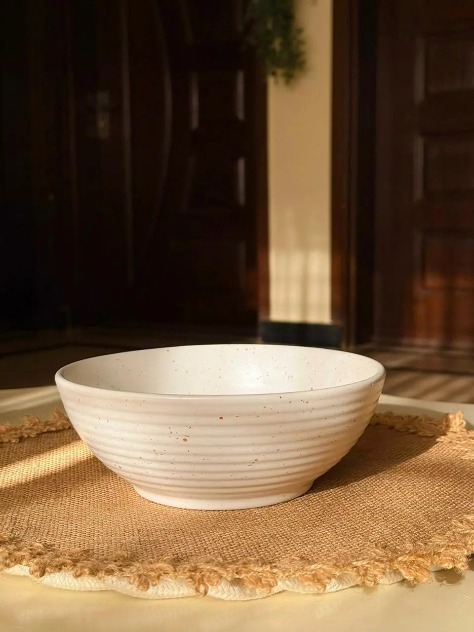 Ivory White Premium Dinner Set - 45 pcs