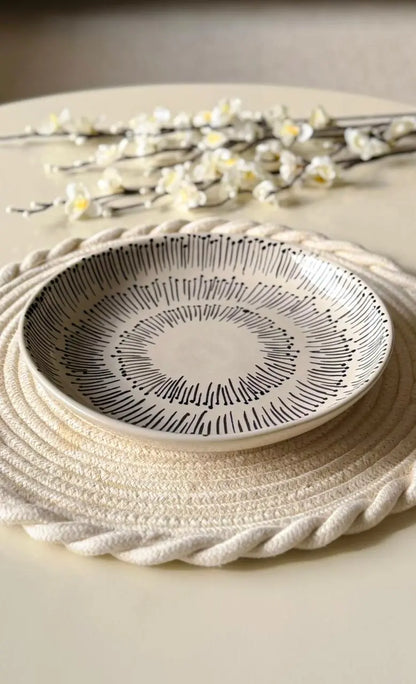 Riviera Blue Dinner Set - 32 pcs