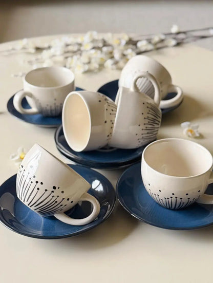 Riviera Blue Dinner Set - 32 pcs
