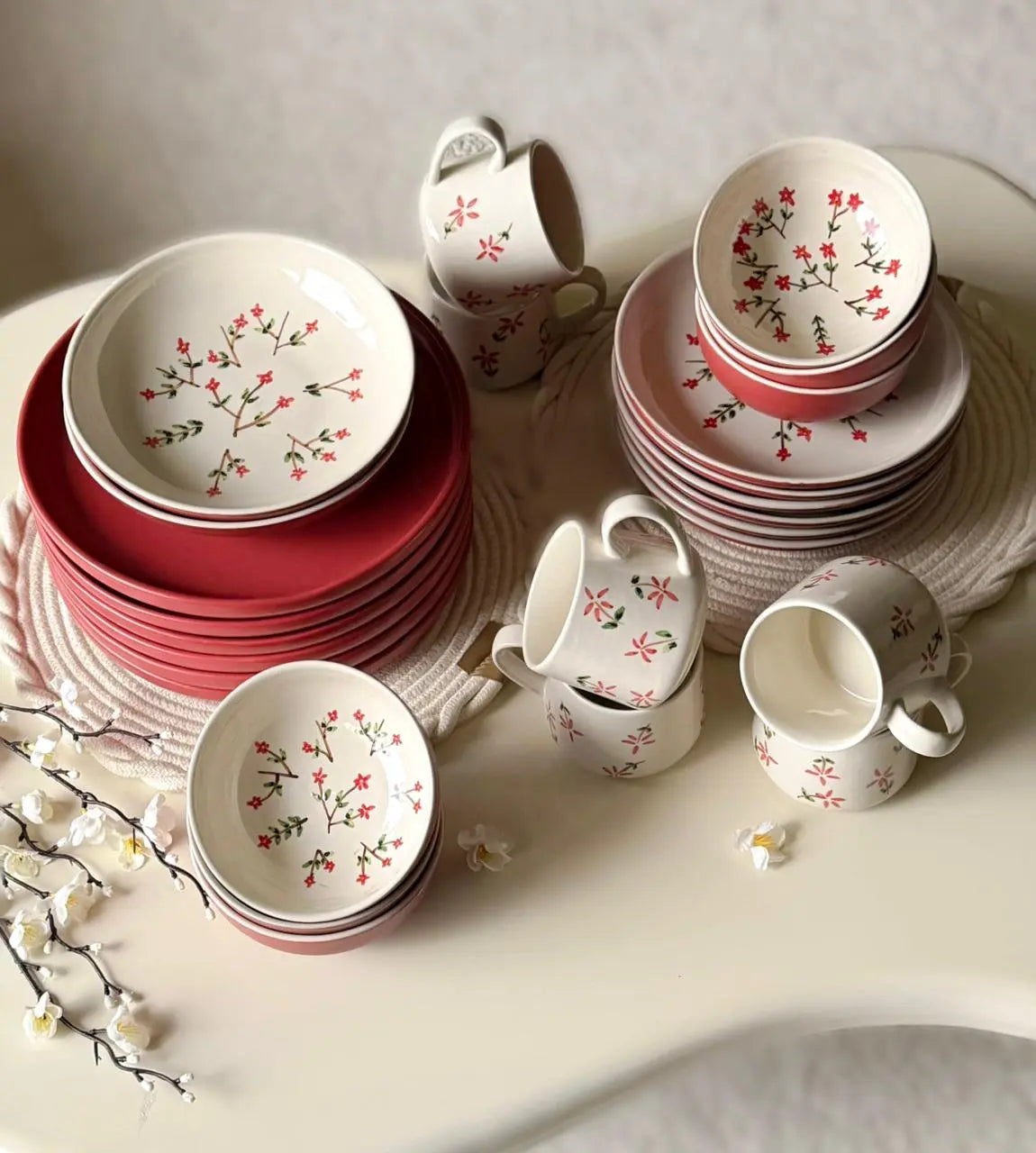 Windsor Bloom Dinner Set - 26 pcs