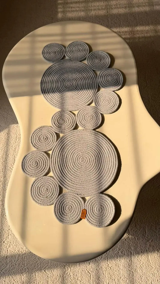 Stone Grey Table Runner