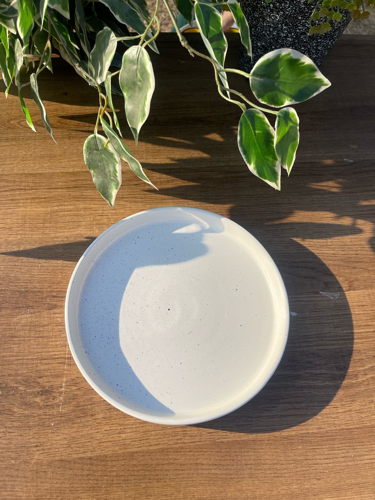White Speckled Platter - The Home Palette -  - Platter
