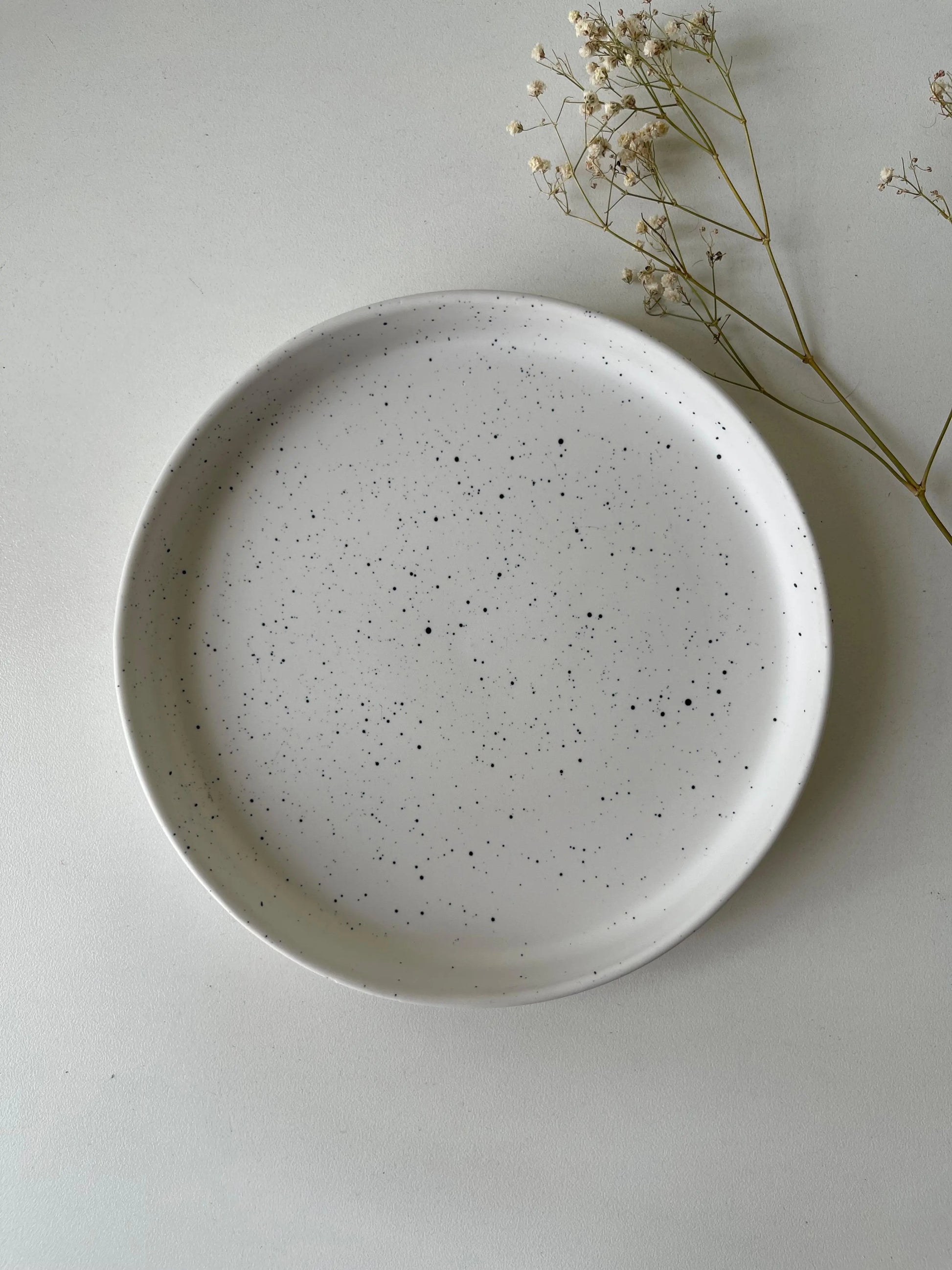 White Speckled Platter - The Home Palette -  - Platter