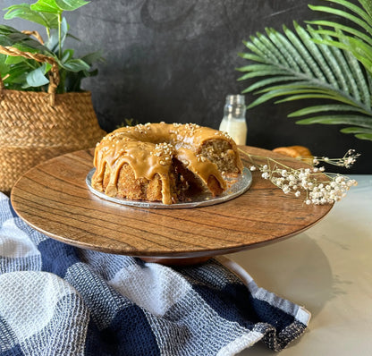Wooden Cake Platter – 12" - The Home Palette -  - Wood Platter