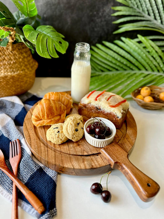 Wooden Handle Platter - The Home Palette -  - Wood Platter