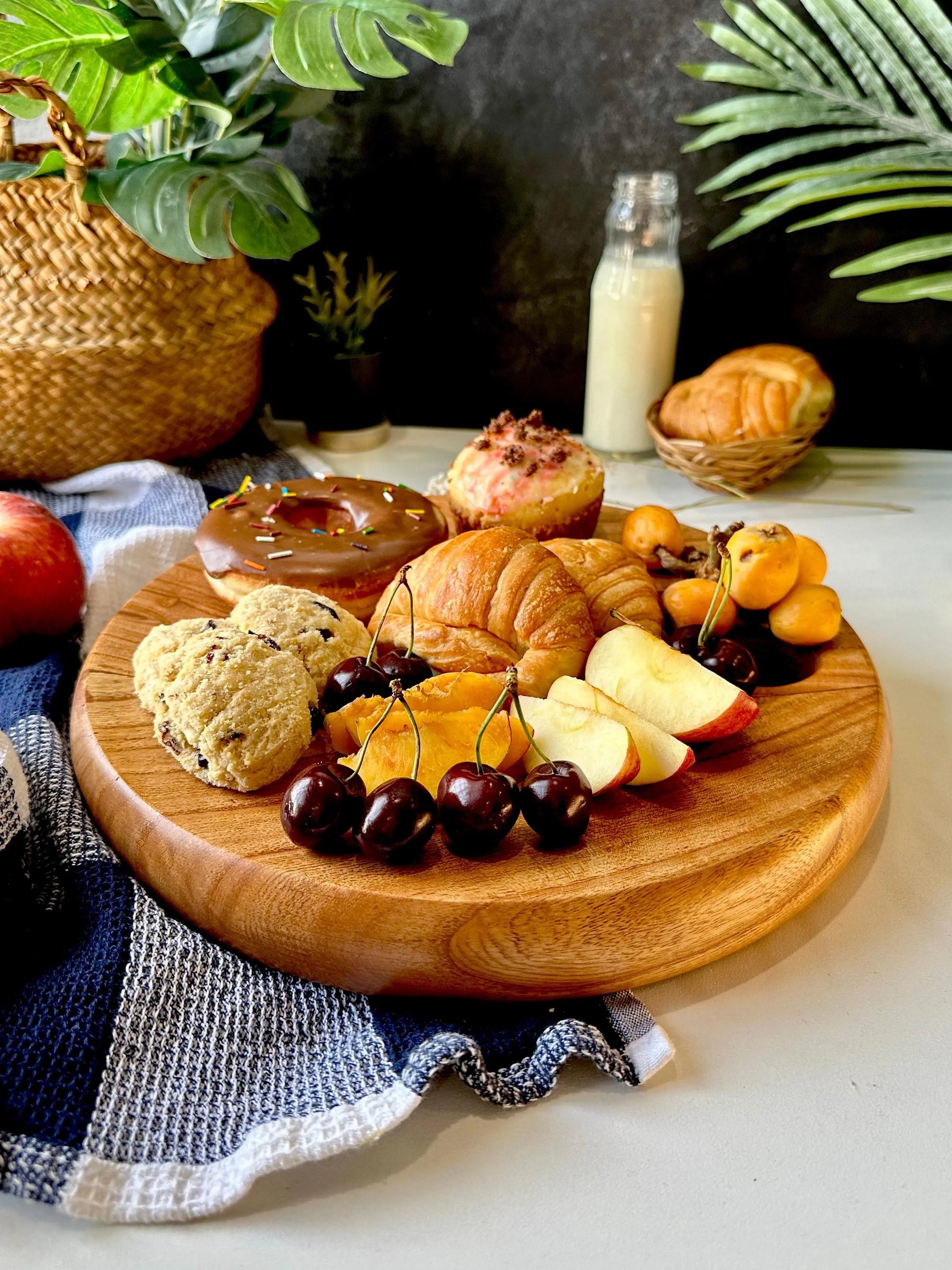 Wooden Snack Board - The Home Palette -  - Wood Platter
