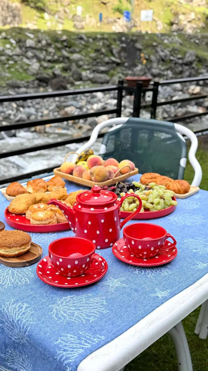 Dune Tea Set - Polka Joy