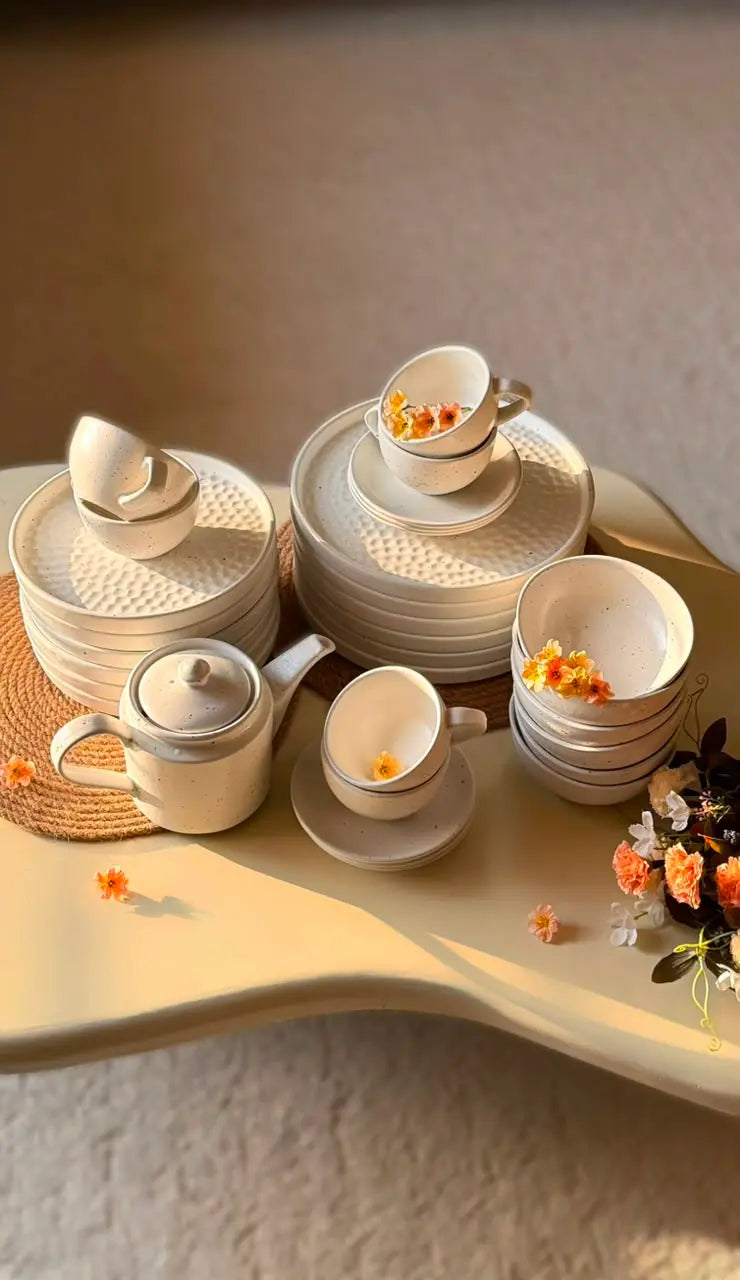 Ivory Pearl Breakfast Set - 31 pcs