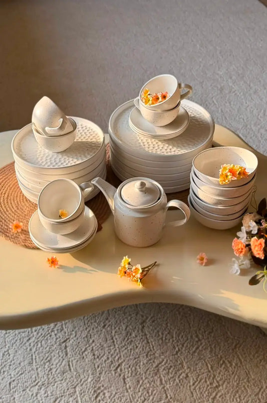 Ivory Pearl Breakfast Set - 31 pcs