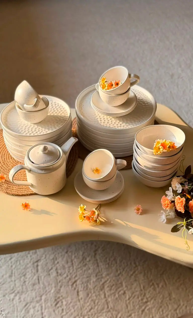 Ivory Pearl Breakfast Set - 31 pcs