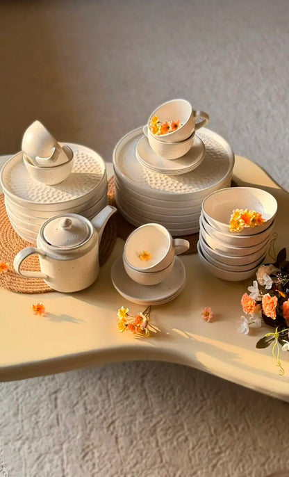 Ivory Pearl Breakfast Set - 31 pcs
